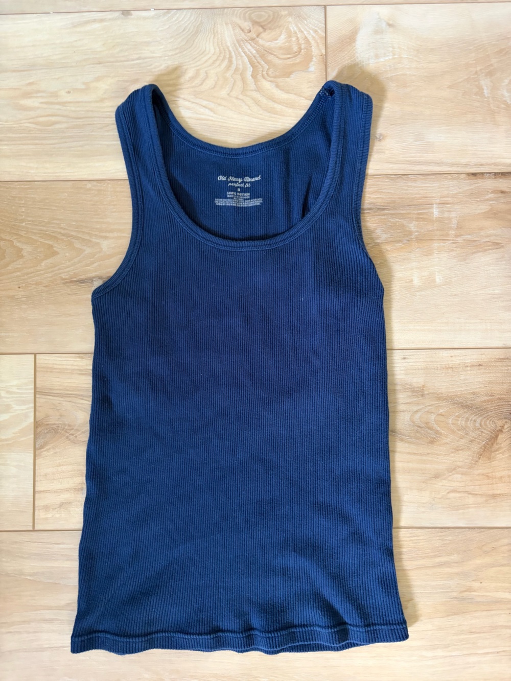 Old Navy Dark Navy Ribbed Tank Top